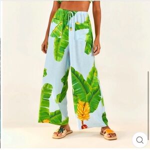 Farm Rio Fresh Banana Pants size XS NWOT